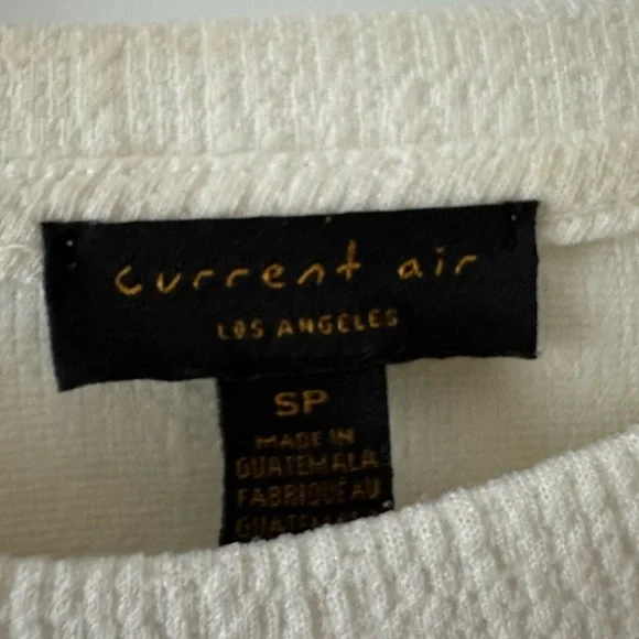 Anthropologie Current Air Los Angeles balloon sleeve top, Small, EUC - Picture 3 of 4